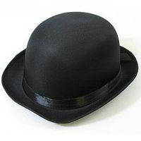 melonik czarny lata 20-te charlie chaplin