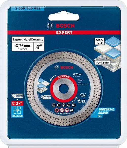 BOSCH TARCZA DIAMENTOWA DO PŁYTEK 76MM zdjęcie 2