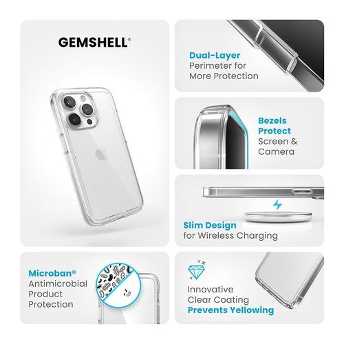 Speck Gemshell - Etui iPhone 15 Pro (Clear) na Arena.pl