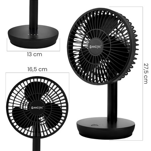 Wentylator Stojący Biurkowy Bezprzewodowy USB CoolDesk na Arena.pl