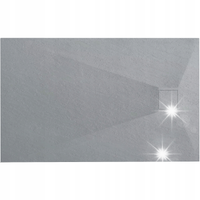 Brodzik Prysznicowy Kamienny Magnum Szary Grey 80x100 Rea