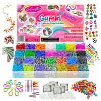 Gumki do robienia bransoletek 15000 elem. XXXL PREZENT JAKOŚĆ La Creativa