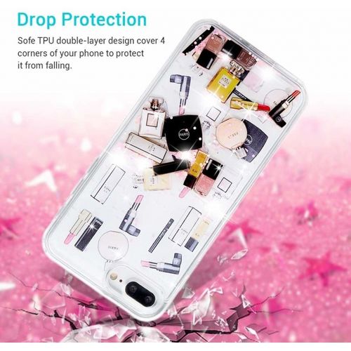 Etui Iphone 11 Pro Liquid Make Up Brokat Różowe na Arena.pl