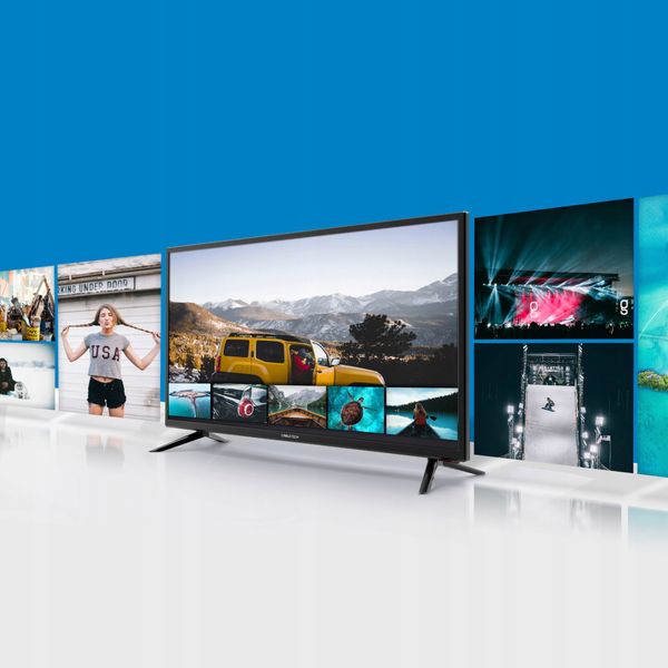 Telewizor 32" Cabletech DVB-T2 H.265 HEVC 3xHDMI 2xUSB zdjęcie 14
