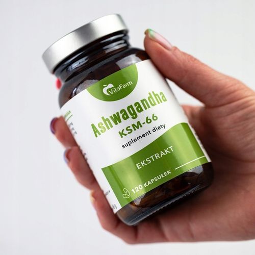 ASHWAGANDHA KSM-66 200mg -120 kapsułek PAMIĘĆ, RELAKS, SEN, ADAPTOGEN na Arena.pl