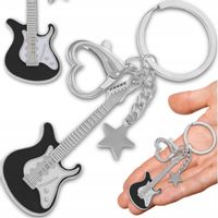 Brelok Torebki Retro Kluczy Zawieszka Gitara Gwiazda Breloczek Torby