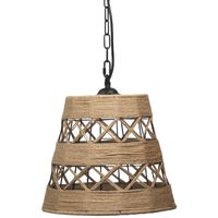 Lampa wisząca Alma Rope 314536 naturalna boho beżowa