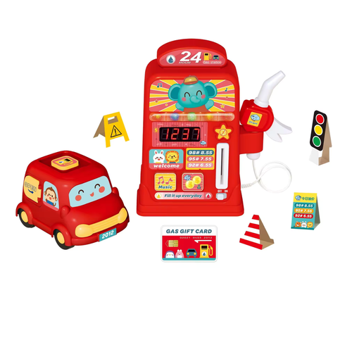 Stacja Benzynowa Paliw Maszyna Do Tankowania Paliwa Samochód Karta Zestaw na Arena.pl