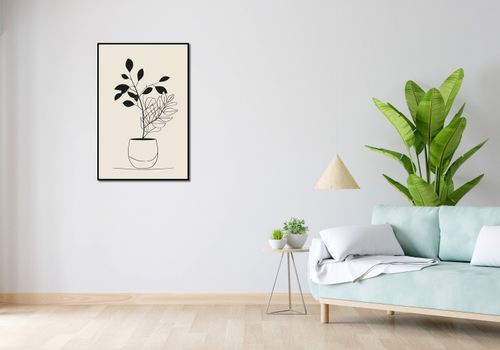 Plakat 61x91,5cm Prostota Doniczki na Arena.pl