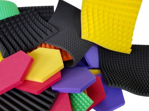 Pianka akustyczna | Gąbka wygłuszająca HEXAGON 32x28x3 cm - grafitowa na Arena.pl