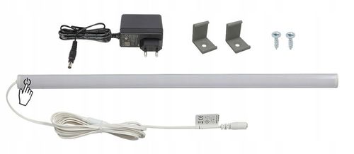 Listwa meblowa narożna LED szafkę 50cm REGULACJA na Arena.pl