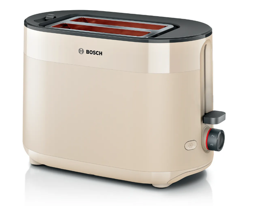 Bosch TAT2M127 MyMoment Compact toaster, 950 W, 2 slots, Beige na Arena.pl