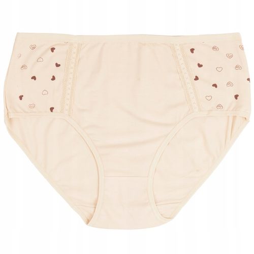 Majtki figi damskie bawełniane 8-pak wysoki stan bawełna duże rozmiary 4XL na Arena.pl