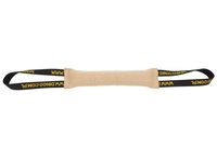 Wytrzymały szarpak dla psa - zabawka z juty z uchwytami gryzak Dingo 28/4cm