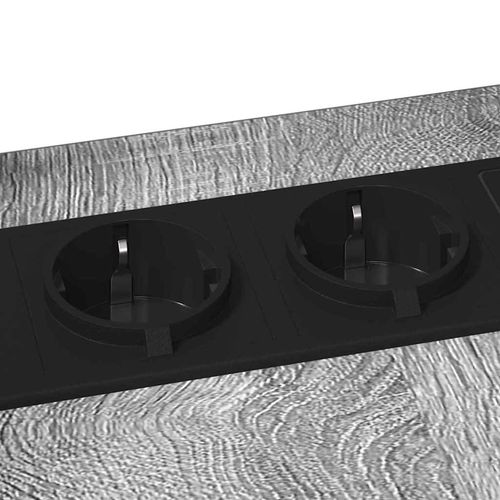 Stolik nocny Szary sonoma 41.5 x 26 x 60.5 cm na Arena.pl