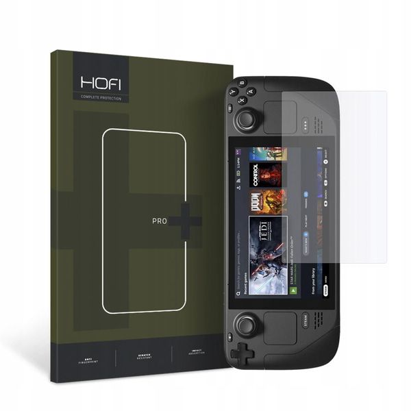 HOFI SZKŁO HARTOWANE 9H CLEAR DO STEAM DECK / OLED - OCHRONA zdjęcie 1