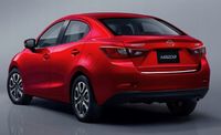 Mazda 2 III Sedan 14+ Listwa CHROM Klapa Bagażnik