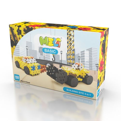 Klocki Meli Basic maszyny budowlane 4w1 - mini wafle na Arena.pl