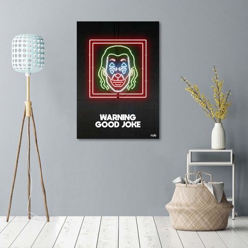 Obraz na płótnie – Canvas, Neony Joker 40x60 na Arena.pl