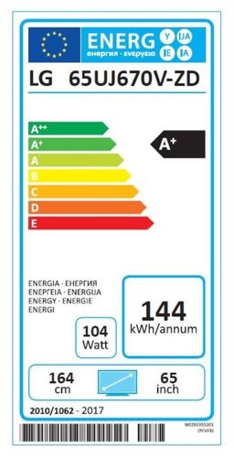 LG Electronics Telewizor 65 LED 65UJ670V na Arena.pl