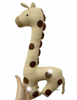 MASKOTKA ŻYRAFA BAWEŁNIANA ZWIERZAKI PLUSZAK PRZYTULANKA MASKOTKA 40CM