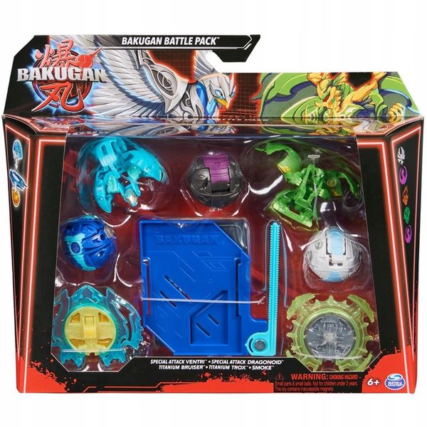 BAKUGAN SPECIAL ATTACK DRAGONOID SPECIAL ATTACK VENTRI 5-PAK zdjęcie 1