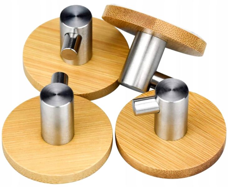 Haczyki Do Łazienki Łazienkowe X 4 Samoprzylepne zdjęcie 3