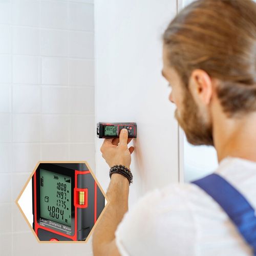 DALMIERZ LASEROWY MIERNIK ODLEGŁOŚCI CYFROWY HT-40 na Arena.pl