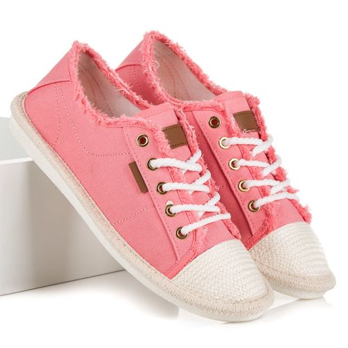 Sznurowane trampki espadryle r.41 na Arena.pl