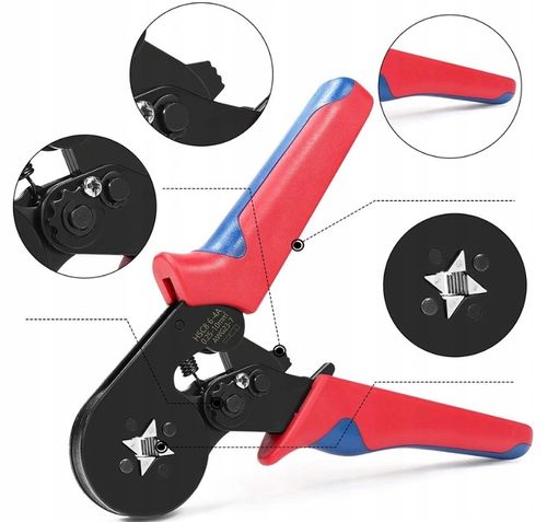 Zaciskarka do konektorów końcówek + 1200 tulejek na Arena.pl