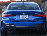 BMW 4 Coupé 2020+ Listwa CHROM na Klapę