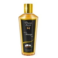 olejek do podniecającego masażu erotycznego. zapach kokosowy massage oil