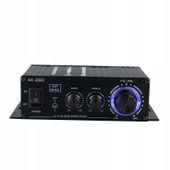 Pyle USA wzmacniacz audio stereo do kina domowego dźwięk przestrzenny AV