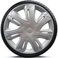 4x Kołpaki 15 SREBRNE TUNING