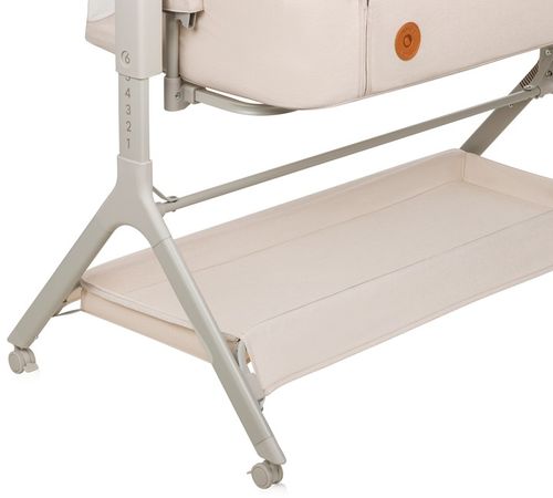 LIONELO LEONIE PLUS łóżeczko dostawne dostawka 3w1 BEŻOWE na Arena.pl