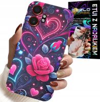 ETUI DO SAMSUNG XCOVER 7 PRO - SERCE, RÓŻA, NASTOLETNIE CASE + SZKŁO