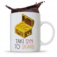 Kubek Prezent Dla Syna Dziecko Taki Syn To Skarb Z Nadrukiem Ze Zdjęciem