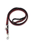 A-222 SMYCZ DLA PSA PODWÓJNA ROMB 25mm/330cm Kolor - Czarny