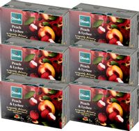 (x6) DILMAH 20tb Brzoskwinia Liczi