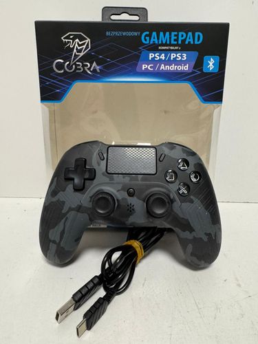 Gamepad bezprzewodowy Cobra QSP460CBK do PS4 / PS3 / PC / Android TV na Arena.pl
