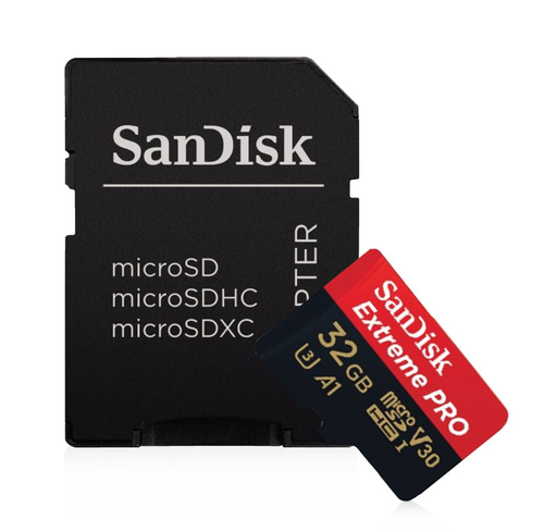 Karta SanDisk micro SD 32GB Extreme Pro 100MB/s 4K na Arena.pl