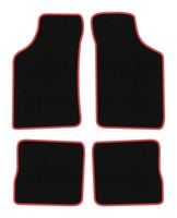 Dywaniki welurowe CARLUX-RED do Citroen ZX 1991-1998 hatchback