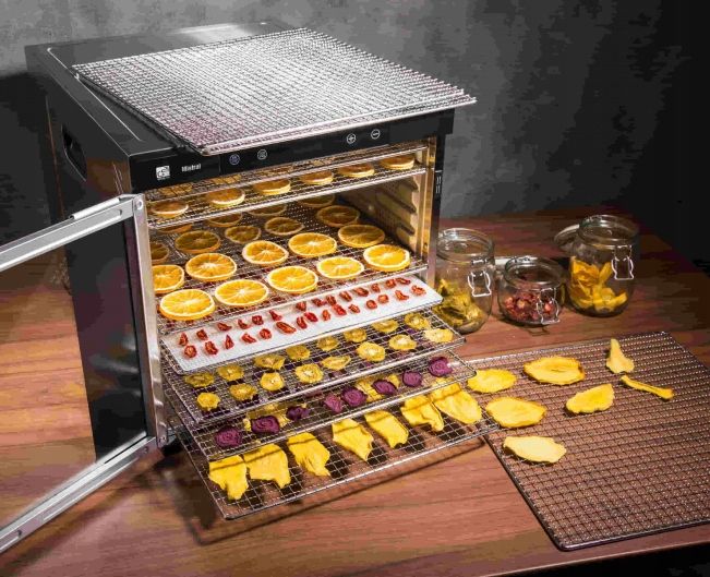 Breezer dehydrator spożywczy 6 tac stal nierdzewna zdjęcie 12