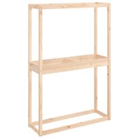 Regał na opony, 120x40x180 cm, lite drewno sosnowe