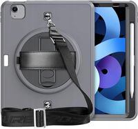 Etui do iPad Pro 3/2/1 11” z Podstawką i Paskiem na Ramię Szare