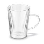 SZKLANKA KUBEK Z UCHEM ŻAROODPORNY DUŻY DO KAWY HERBATY TADAR HANA 440 ML