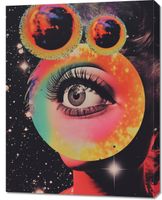 Obraz 70x90cm Oko w Kosmosie