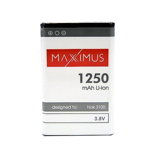 Bateria MAXXIMUS NOKIA 3100 1250mAh Li-Ion 3650/3100N BL-5C na Arena.pl
