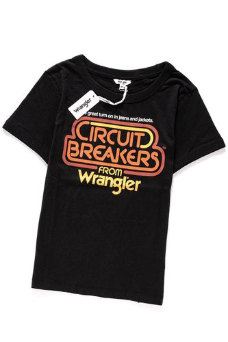 WRANGLER GRAPHIC RINGER TEE BLACK W7373EV01 M na Arena.pl
