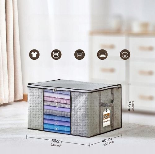 6X TORBA DO PRZECHOWYWANIA UBRAŃ ORGANIZER PUDEŁKA DO SZAFY POJEMNIKI na Arena.pl